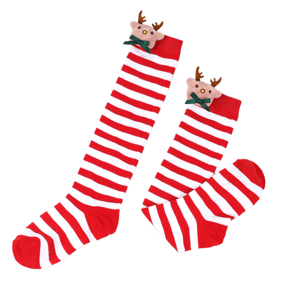 Elk Children's Christmas Stockings Cartoon Doll