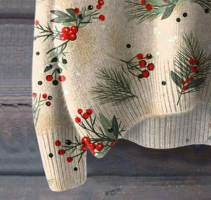 Turtleneck Winter Sweater Casual Daily Female