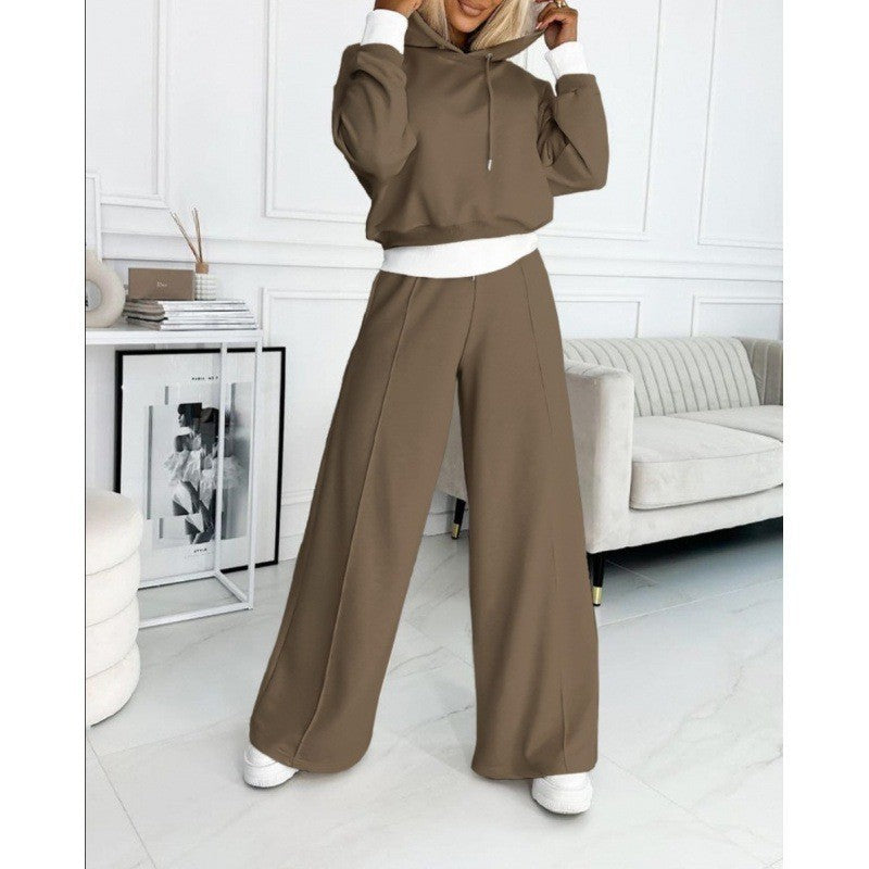 Best-selling Hooded Sweatshirt And Casual Outfit Set 2 Pieces