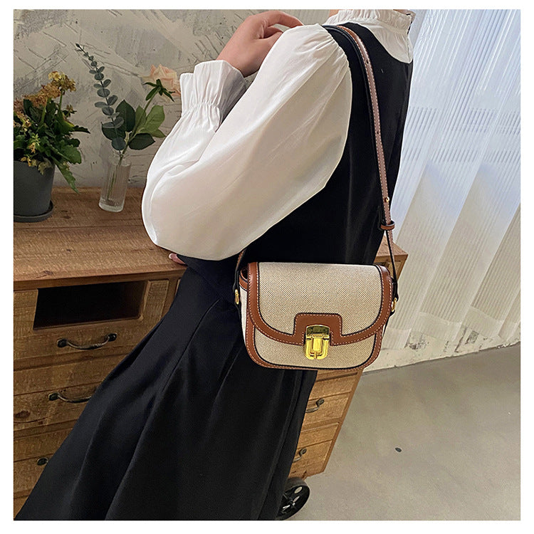 Sadeltaske Fashion Skuldertaske Crossbody Taske Pendlertaske