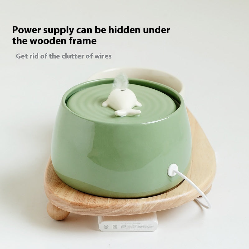 Cat Ceramic Automatic Circulating Filter Water Dispenser