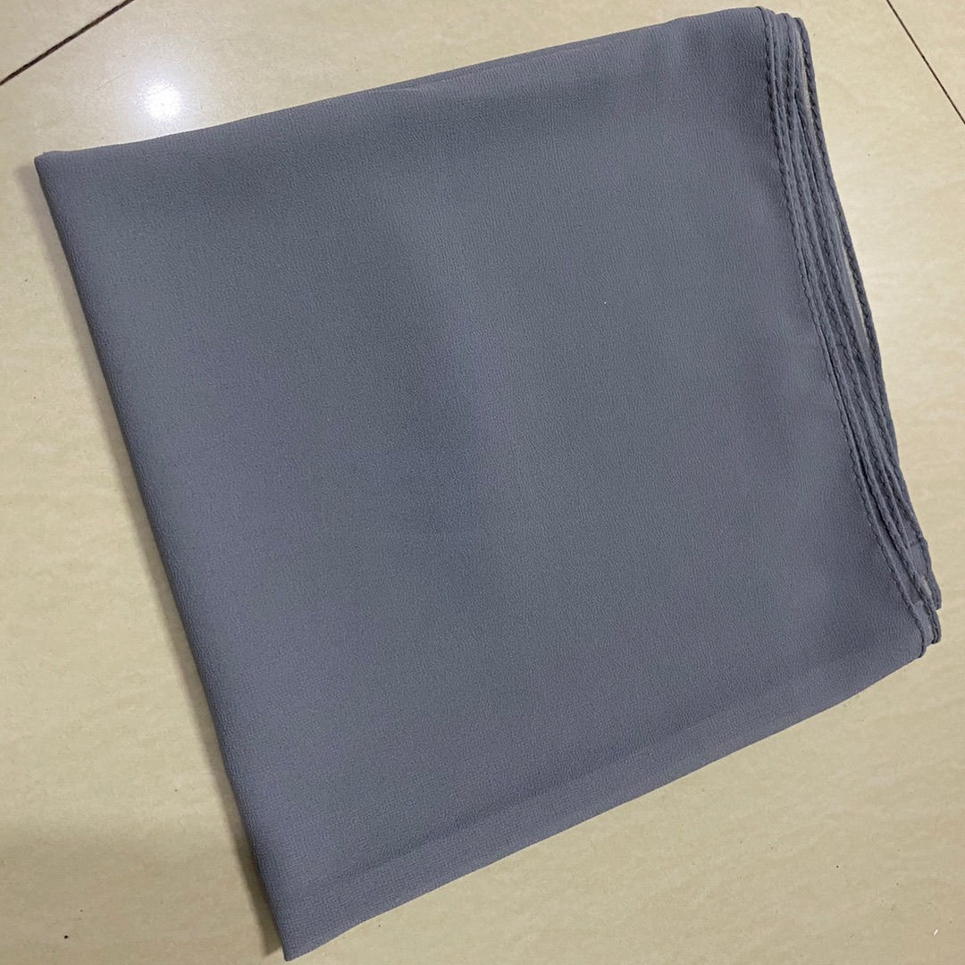 Fashion Casual Solid Color Chiffon Long Scarf