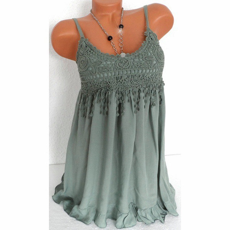 Lace Suspender Dress For Women In Seven Colors