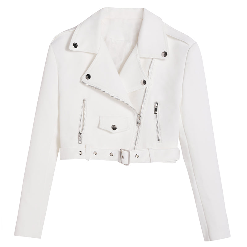 Casual Motorcycle Clothing Loose Retro Small Long-sleeved Top