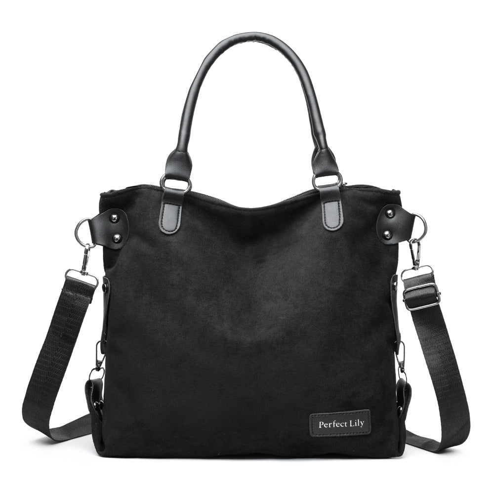 Womens High-Capacity Fashionable Vintage Tote Bag