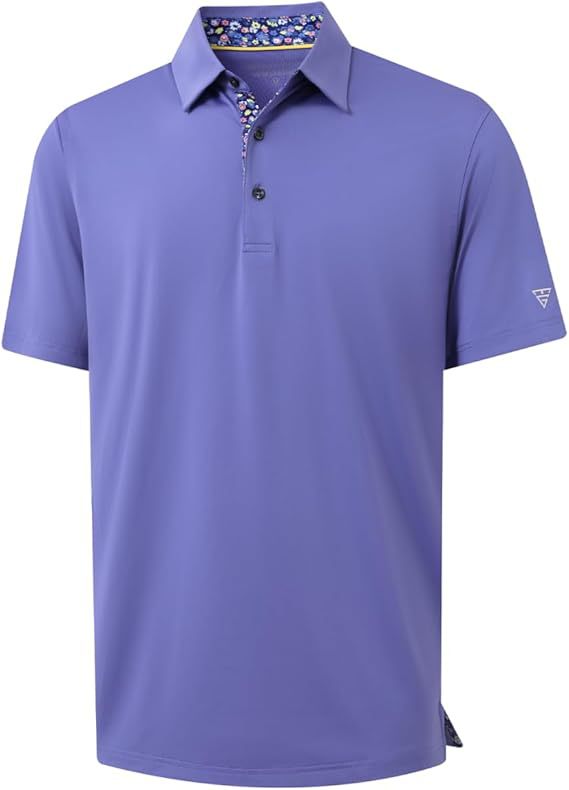 Fashionable Men's Golf Polo Shirt With A Turn-down Collarquick-drying And Breathable