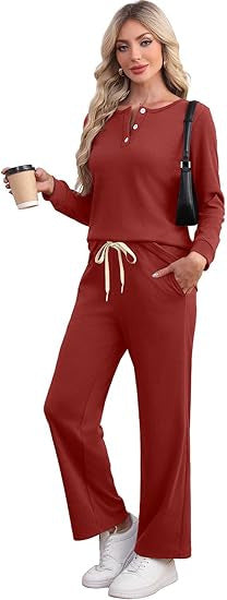 Fashionable Solid Color Versatile Women's Casual Suit
