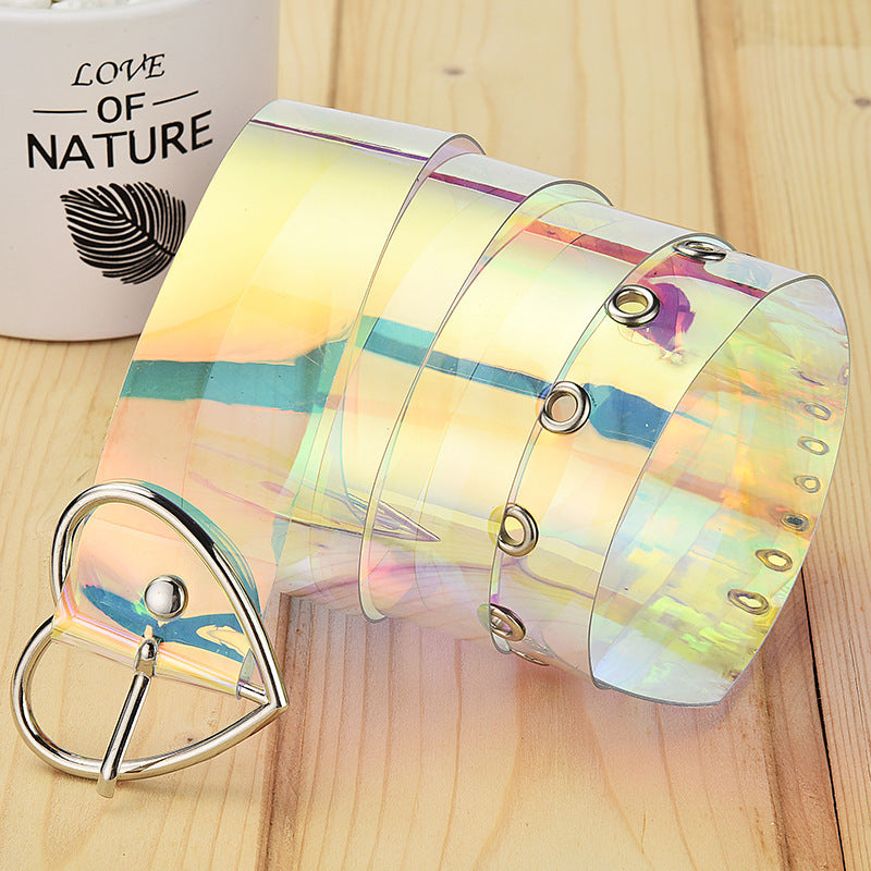 Women's Fashion Simple And Easy To Match Casual Love Belt
