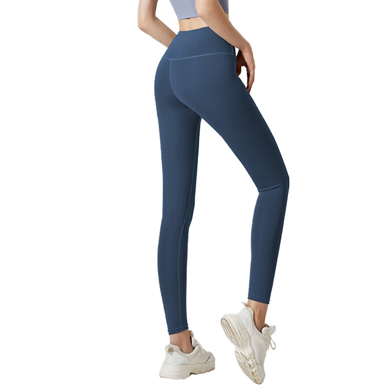 Yoga Pants Women's Peach High Waist Hip Lift Elastic