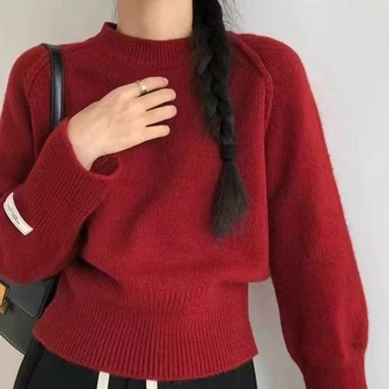 Womens Winter Base-layer Knit Top