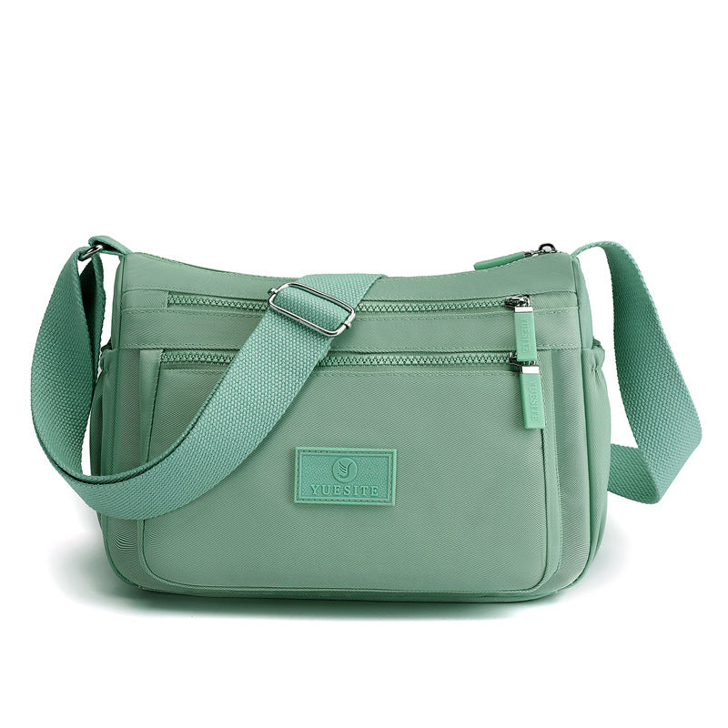 Casual And Lightweight Multi-compartment Waterproof All-match Messenger Bag