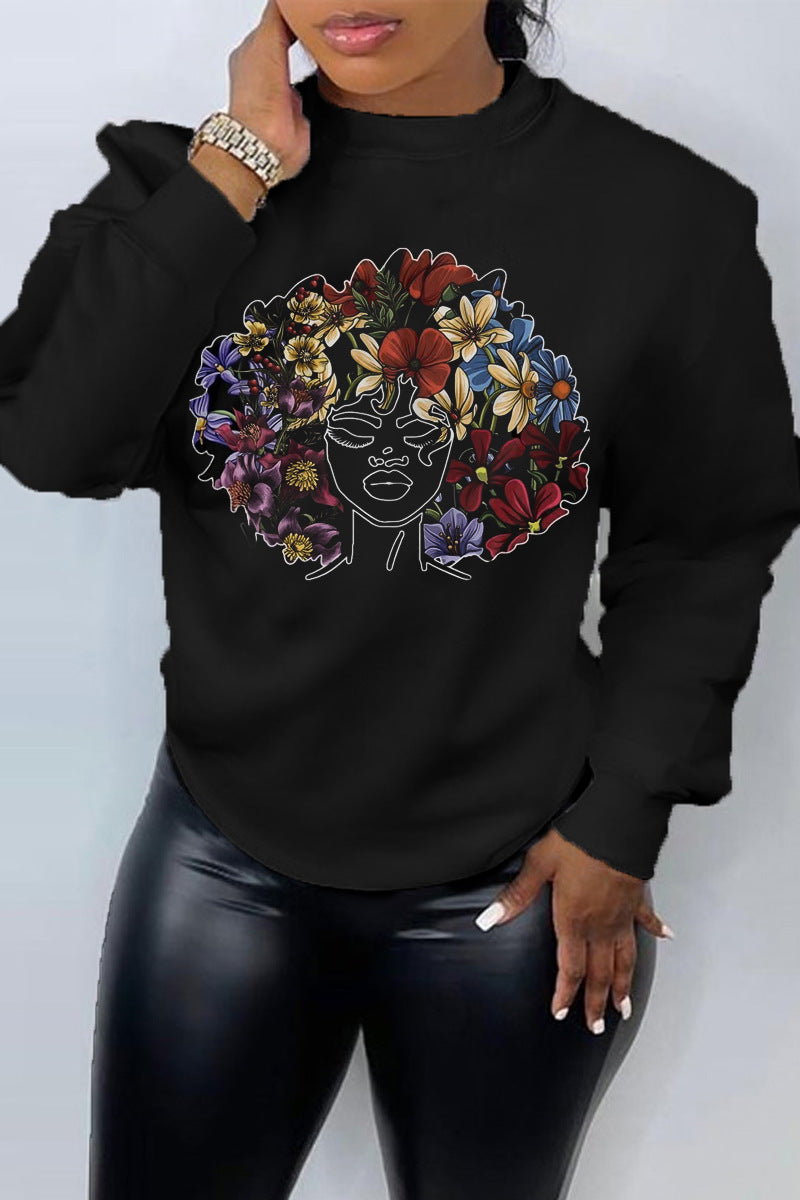 Dame Europæisk og Amerikansk Rundhalset Sweater