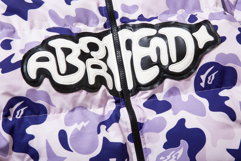 Imp Alphabet Embroidered Camo Cotton Suit