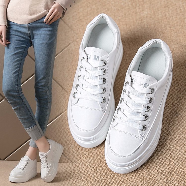 Lace-up Platform Platform High-rise Sneakers