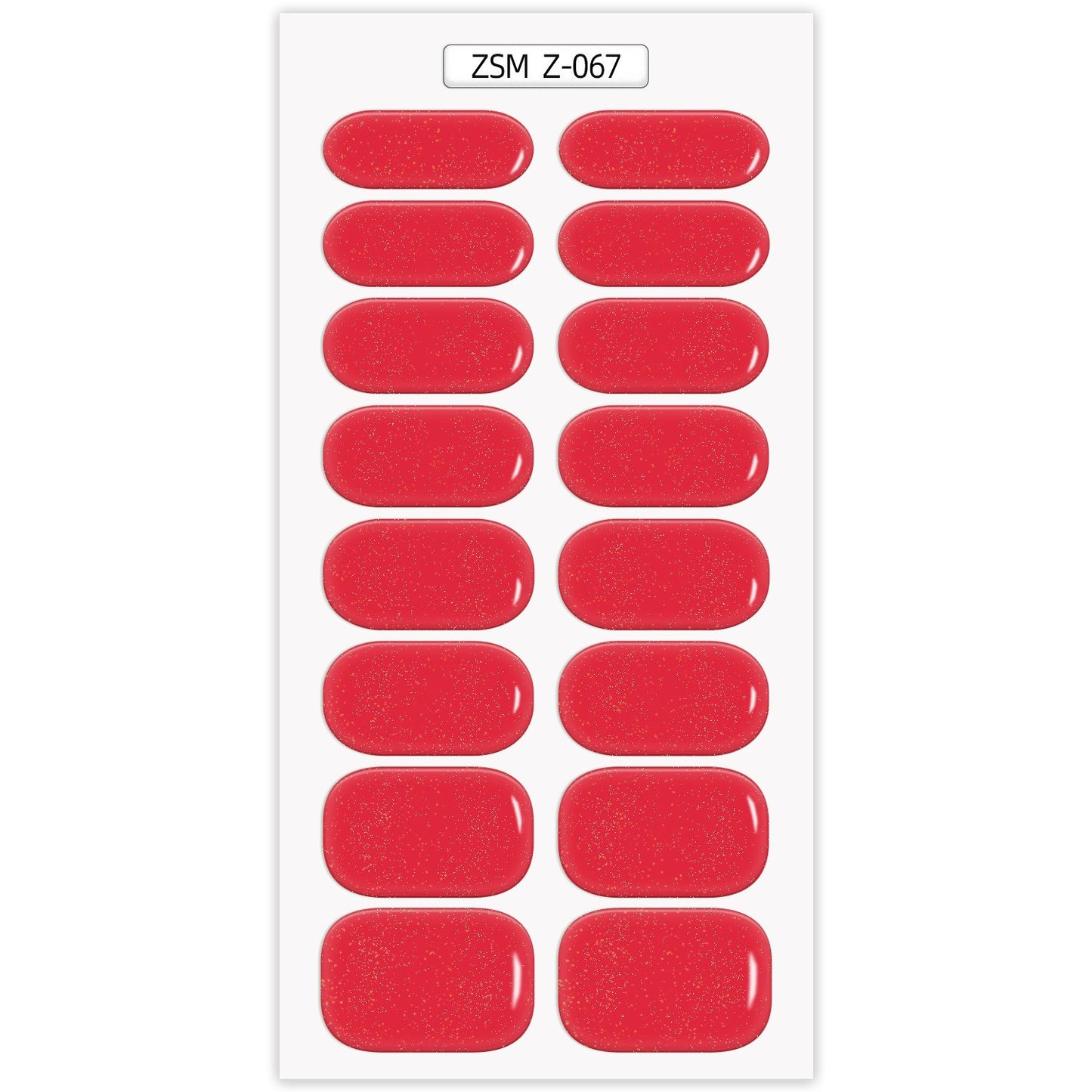 Waterproof Anti-overflow Semi-curing Gel Nail Stickers