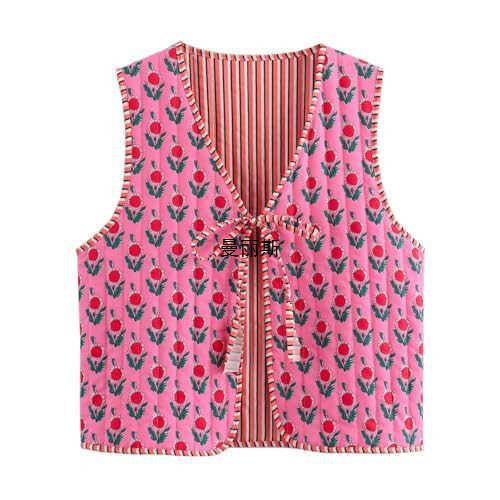 Women's Casual Simple Lace Small Floral Vest Top