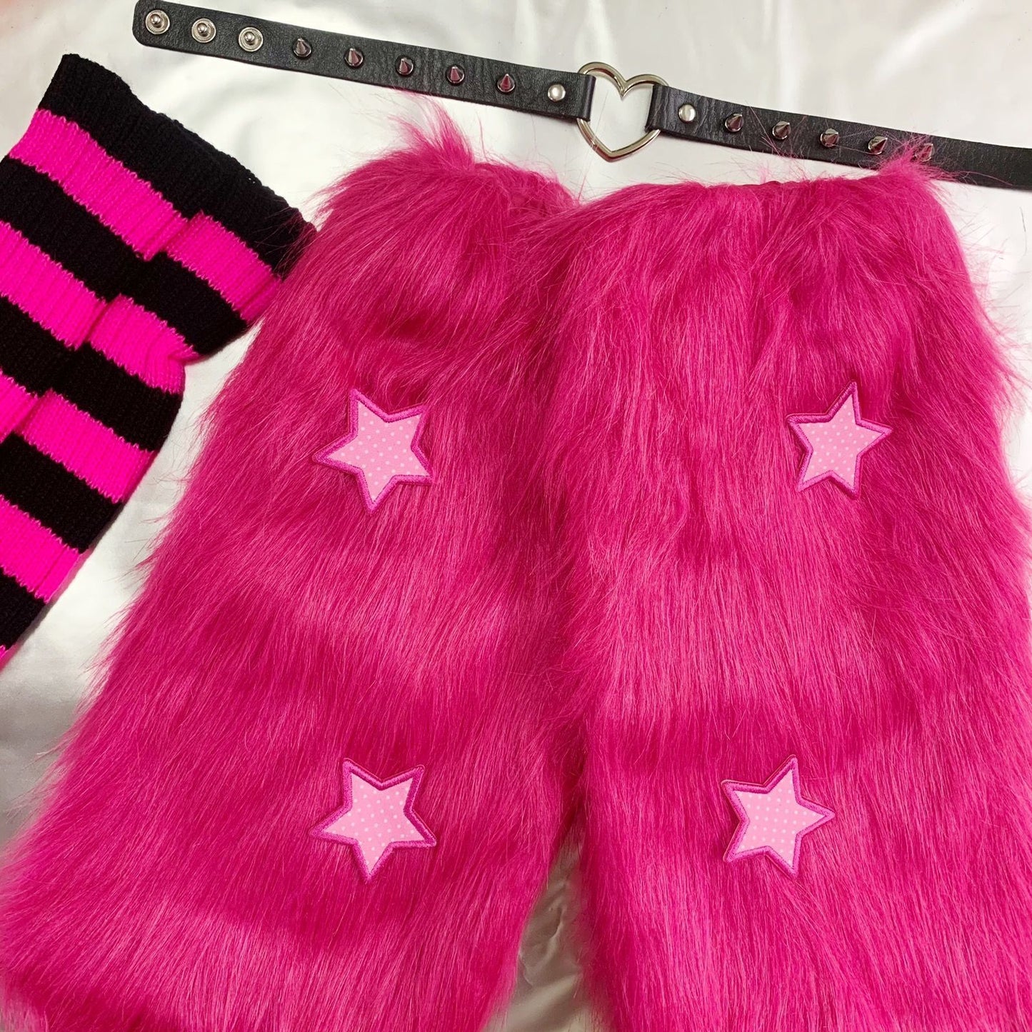 Subculture Star And Bone Element Cute Leg Sleeve Set