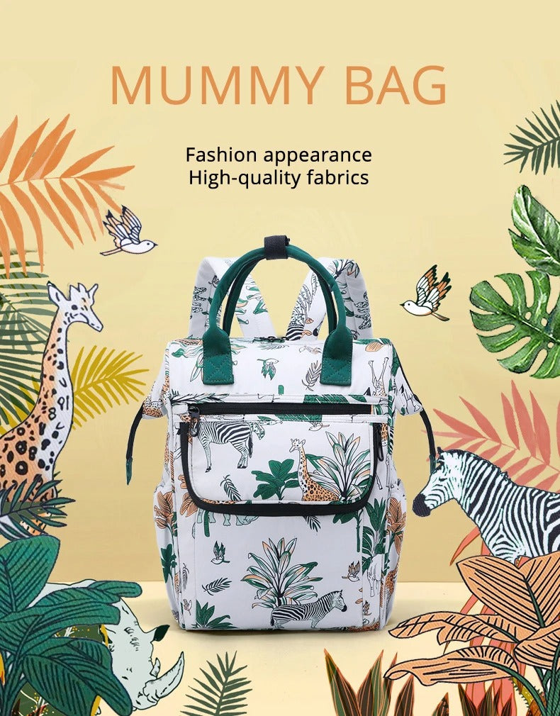 Mummy Bag Waterproof Oxford Cloth Large Capacity Baby Bag