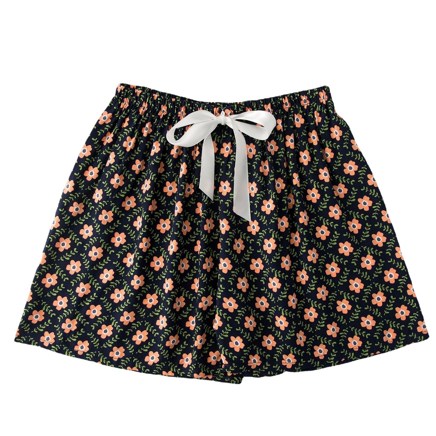 Shorts til kvinder Sommer Nye Pyjamasbukser i store størrelser, løse og tynde