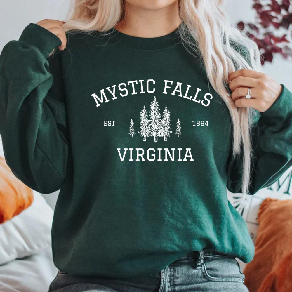 Women's Fashion Personalized Printed Sweater
