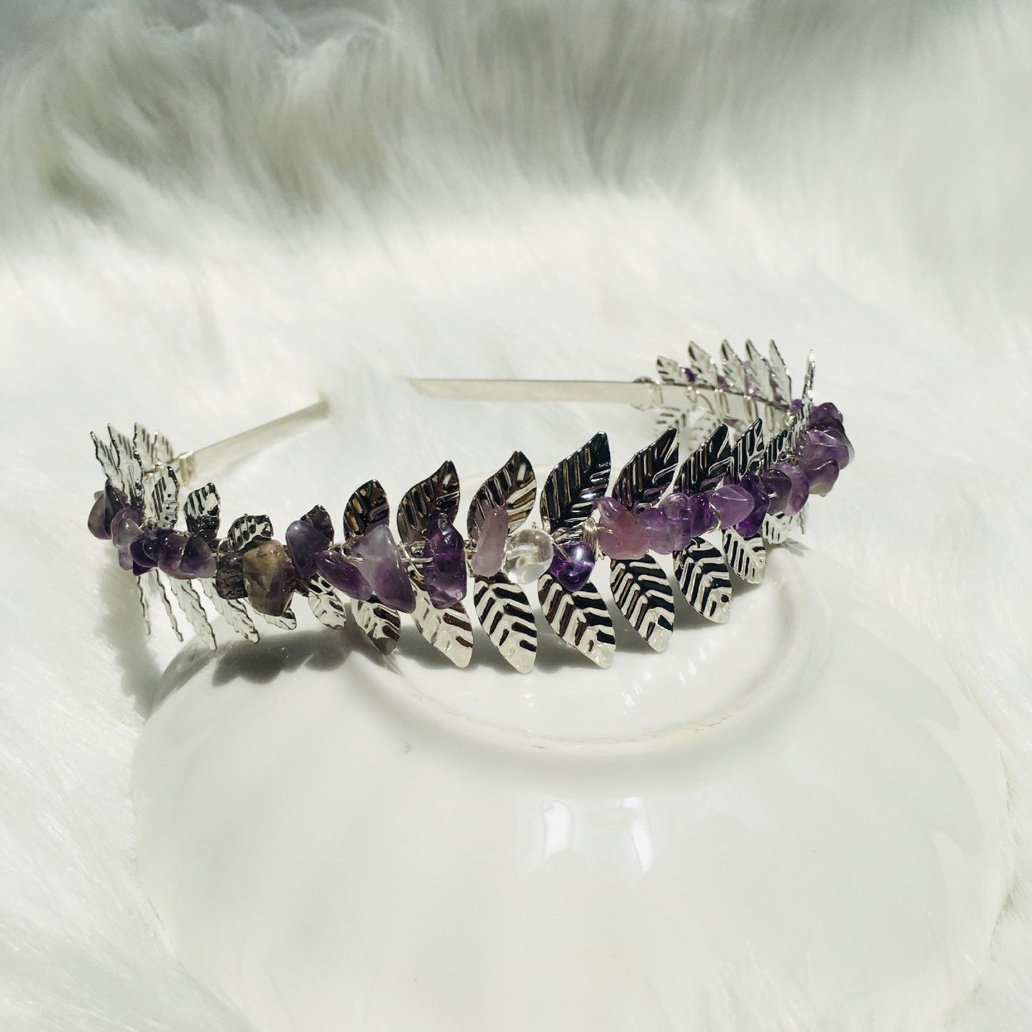 Natural Crystal Hairpin Creative Handmade DIY