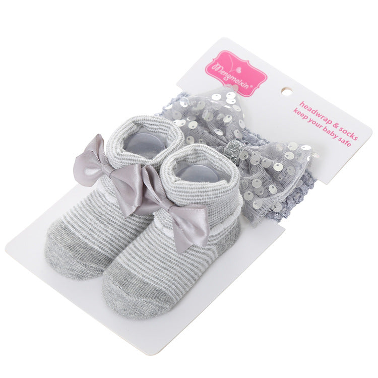 New Polka Dot Three-dimensional Hair Ball Flip Up Children's Socks
