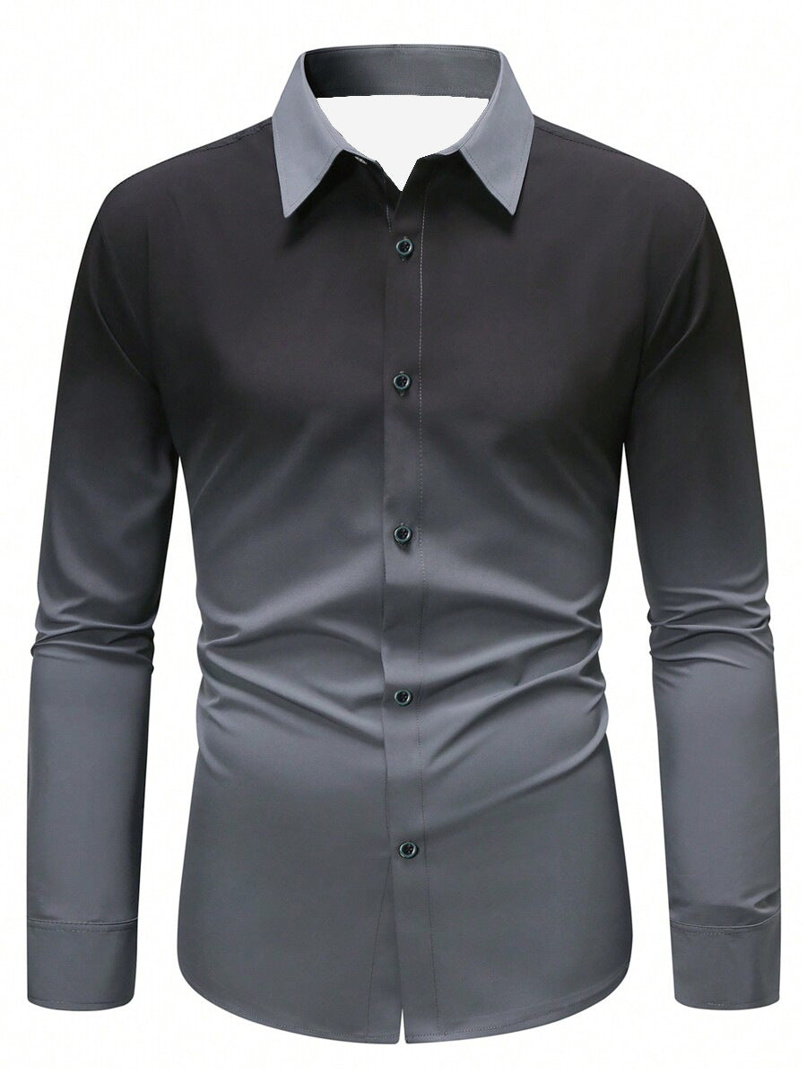 Personlighed Nyt Casual Trend Herreskjorte
