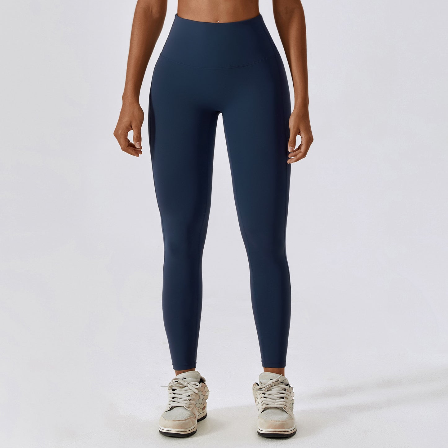 Hurtigtørrende Nude Feel Hip Raise Yoga Leggings til Kvinder