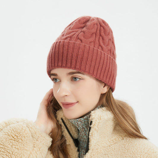 Warm Wool Knitted Hat