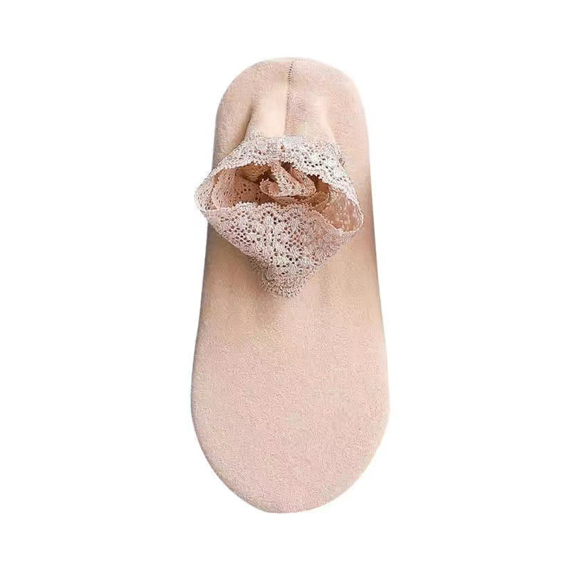 Warm Silicone Non-slip Mid-calf Socks