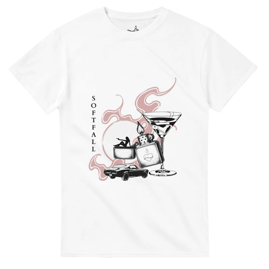 Summer Loose Short Sleeves T-shirt Men's And Women's Round Neck