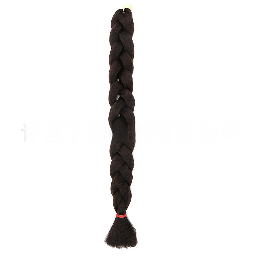 African Chemical Fiber Wig Big Braid Braid Dreadlocks High Temperature Jacques Silk Braid