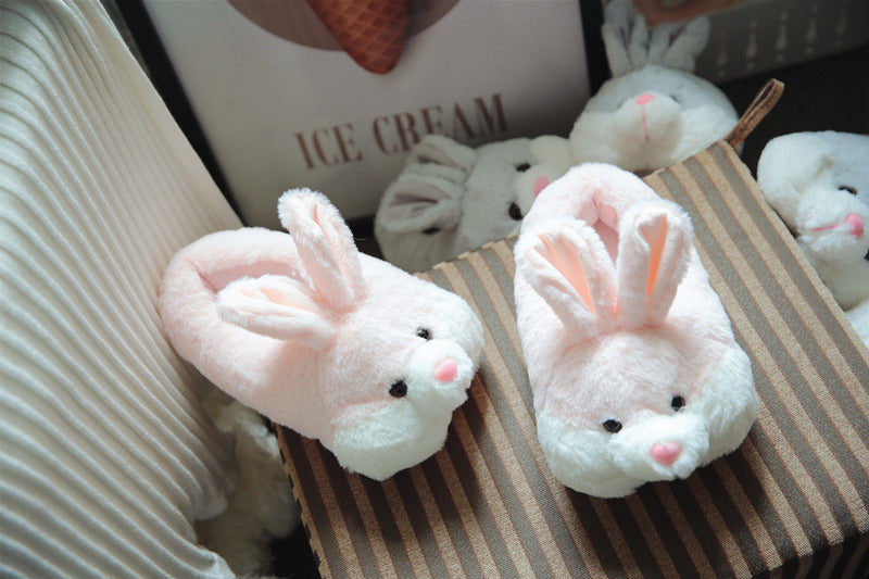 Winter Home Cotton Slippers Women's Indoor Floor Non-slip
