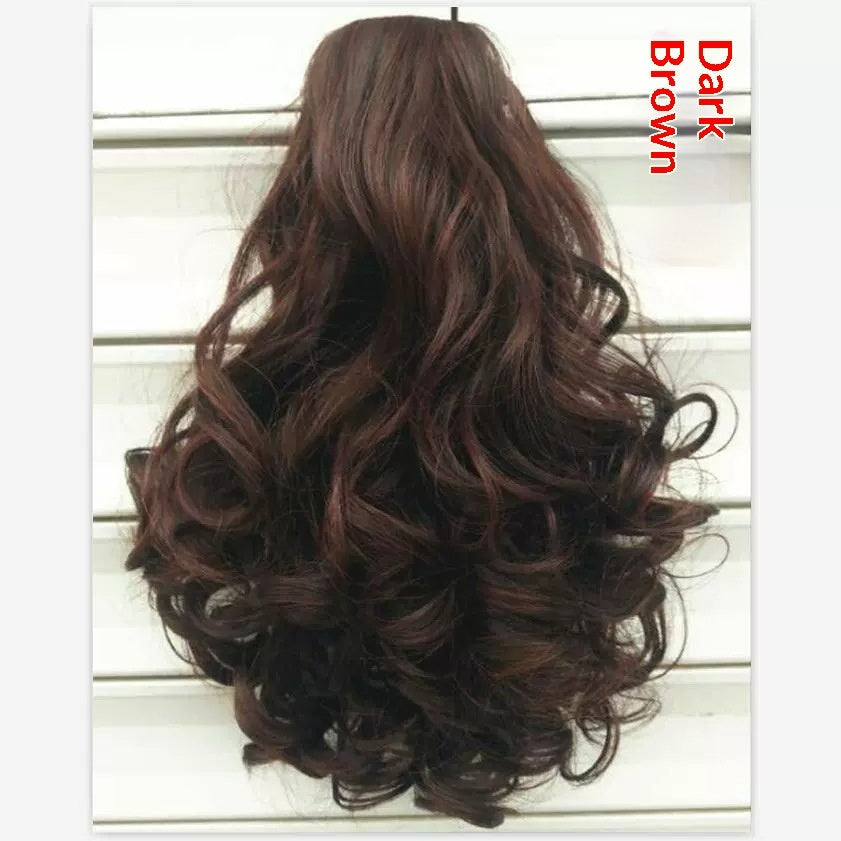 Short Curly Ponytail Tiger-claw Clip