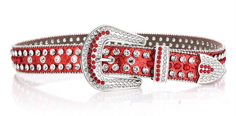 Fashion New Decorative Diamond Inlaid Women's Belt