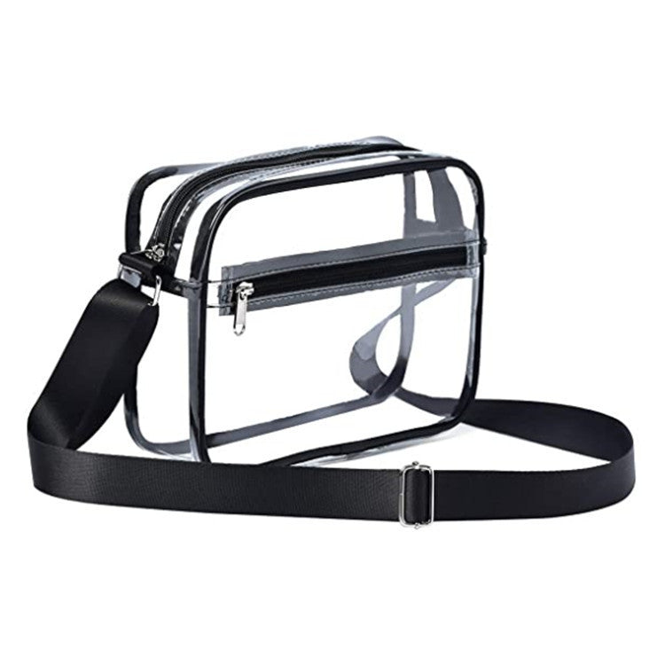 Transparent Crossbody Messenger Bag For Portable Travel