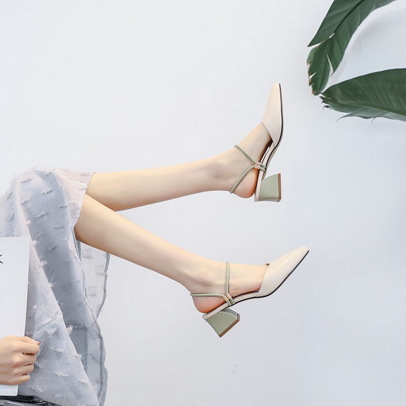 Fairy Mid-heel All-match Lady Single Shoes