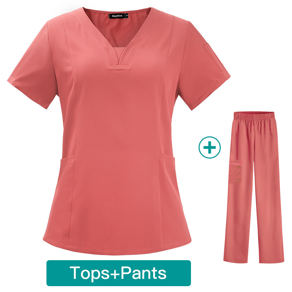 Women's Nursing Scrubs For Beauty Salons
