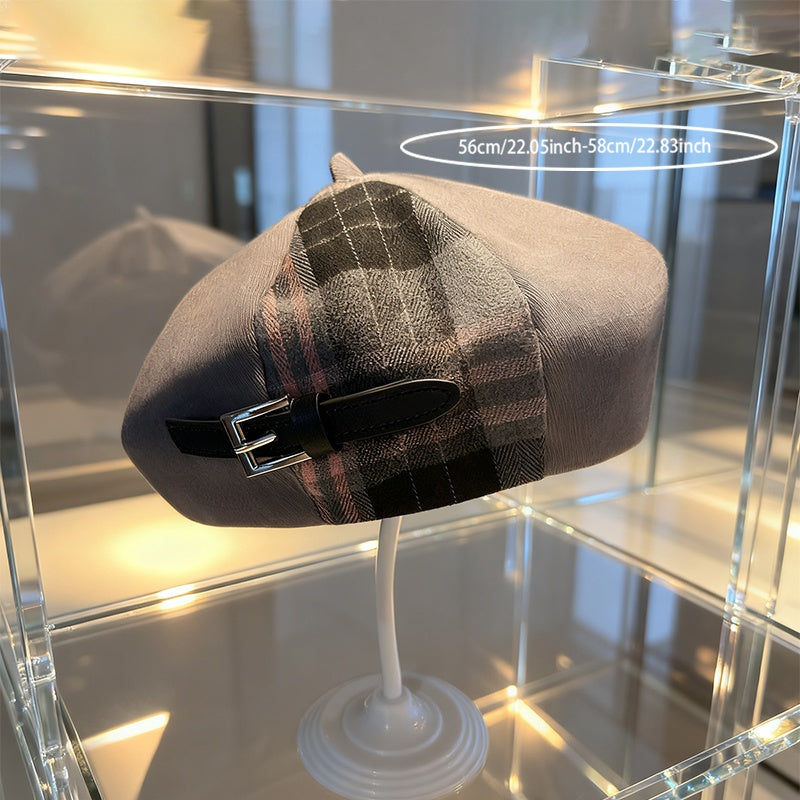 British-style Casual Painter Hat That Is Versatile And Can Show Off Your Face