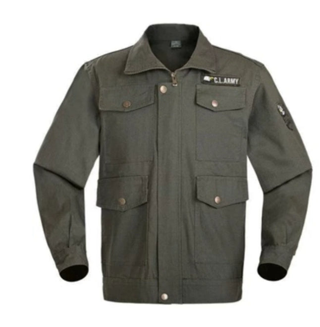 Work Clothes Men's Jacket Single Labor Protection Suit Spring And Autumn