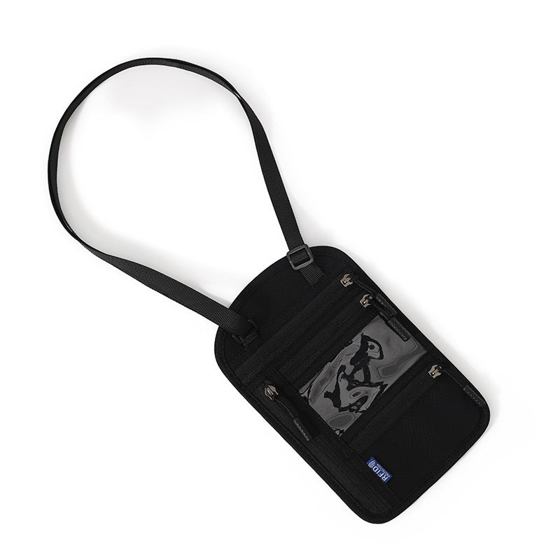 Multifunctional One-shoulder Halter Passport Holder