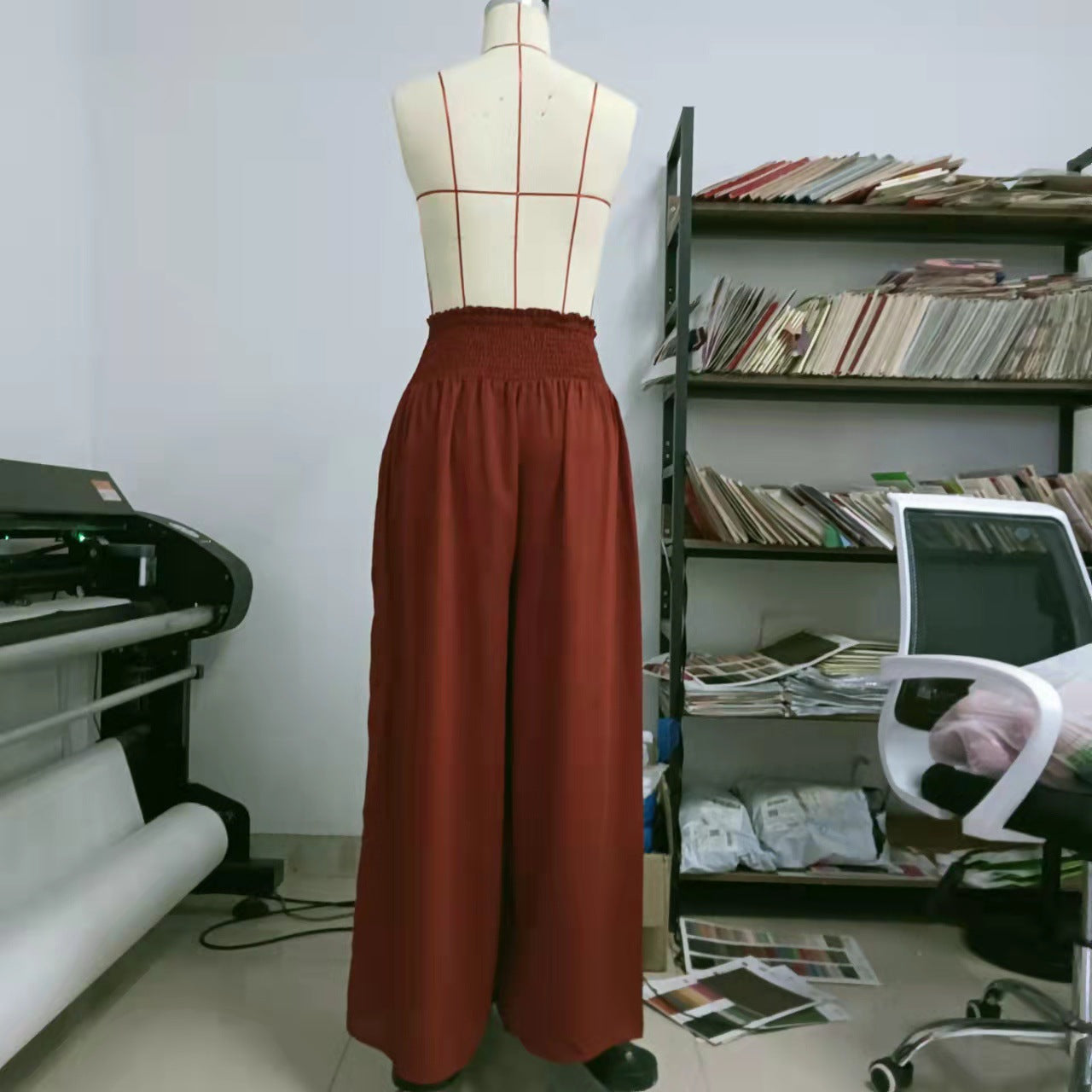 Women's Casual Wide-leg Trousers Pantskirt Women's Pants