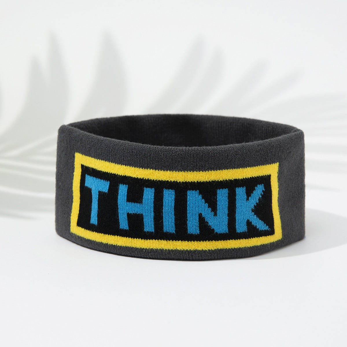 Stretch Sports Sweat-absorbent Knitted Hair Band