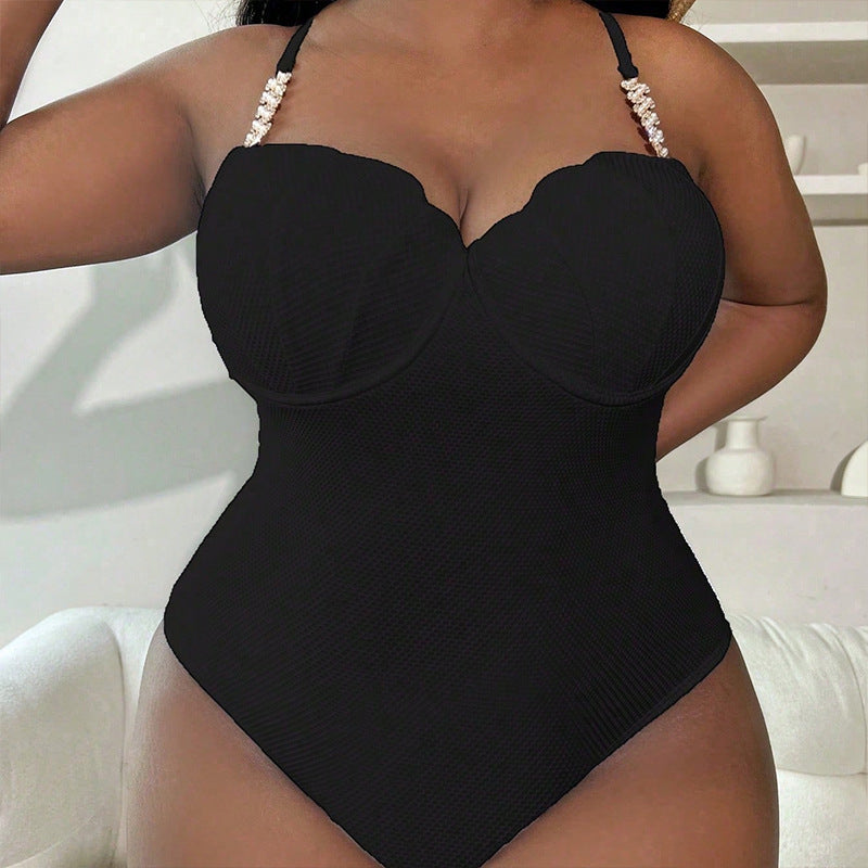 One-piece Swimsuit Women's Underwire Bikini Plus-sized