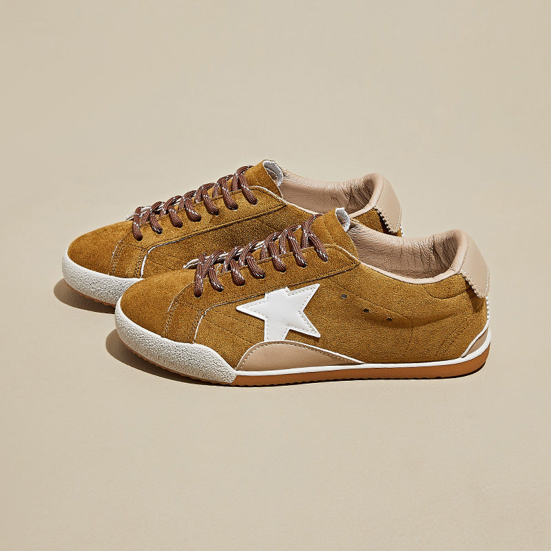 Hvide Retro-sneakers til damer – efterårskollektion