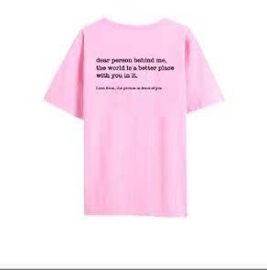 T-shirt med korte ærmer og print til kvinder
