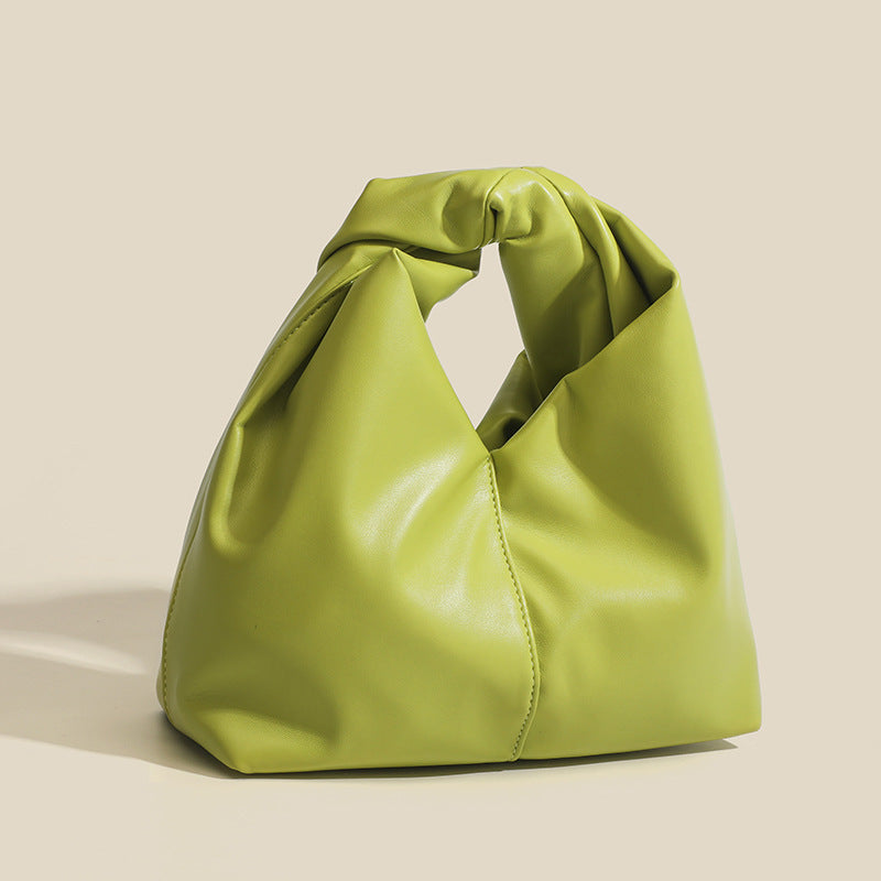 Texture Pleated Design Cloud New Korean Style Dumpling Bag
