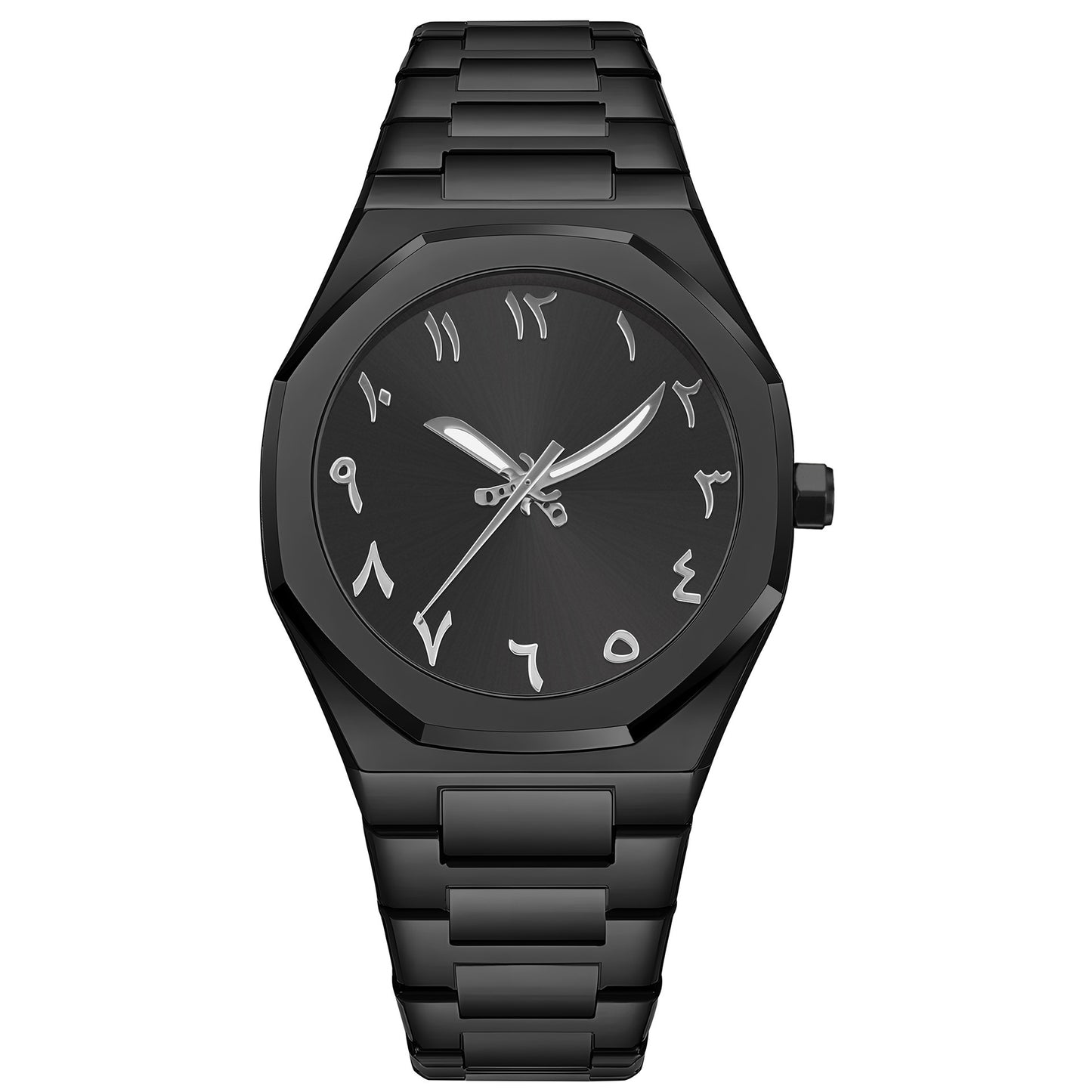 Business Casual Men's Watch Steel Belt Quartz Watch