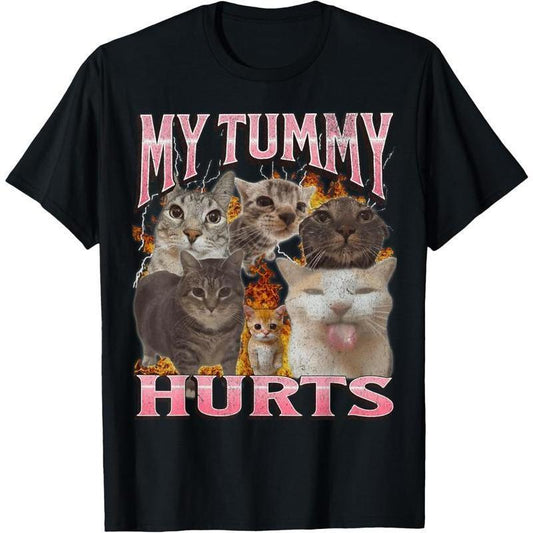 Summer Loose Short Sleeves T-shirt Men's And Women's Round Neck