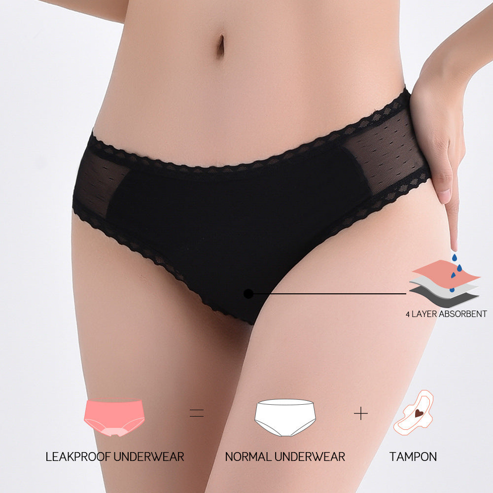 Organic Cotton Leak-proof Disposable Sanitary Napkin Four-layer Menstrual Pants